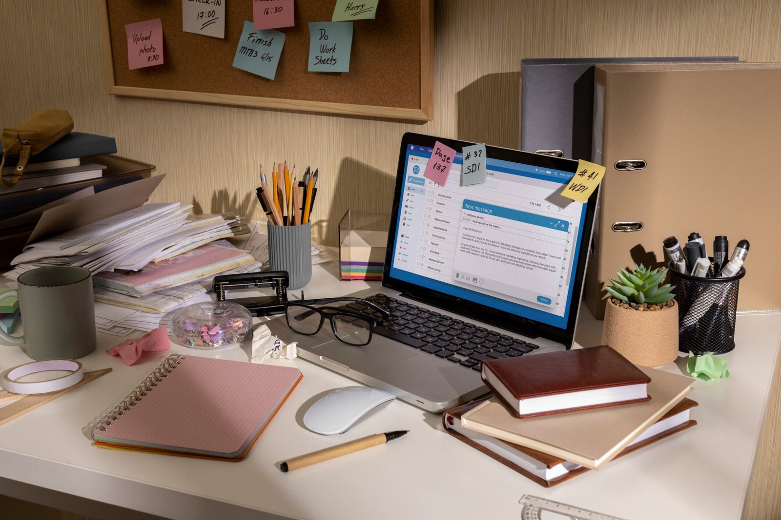A close-up of someone editing a document on a laptop while revising a query letter for literary agents.